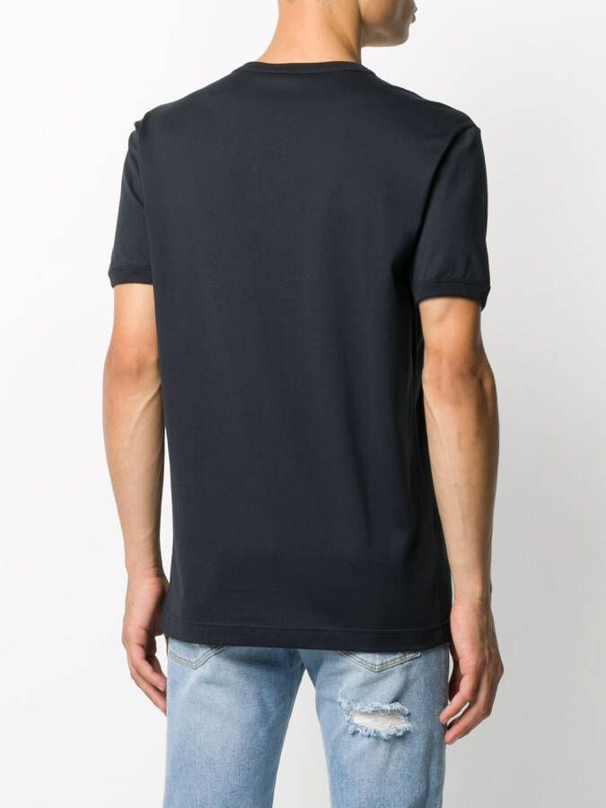 Dolce & Gabbana T-shirt met logo Blauw