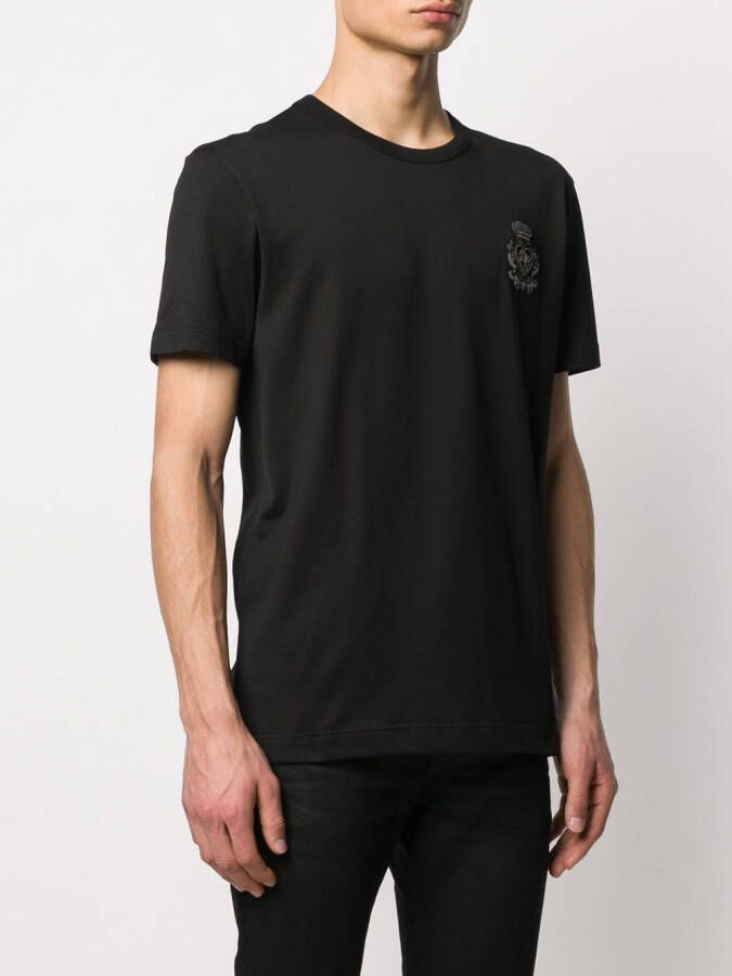 Dolce & Gabbana T-shirt met logo Zwart