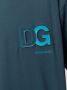 Dolce & Gabbana T-shirt met logopatch Blauw - Thumbnail 5