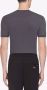 Dolce & Gabbana T-shirt met logopatch Grijs - Thumbnail 4
