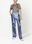 Dolce & Gabbana Zijden T-shirt met patch Grijs - Thumbnail 2
