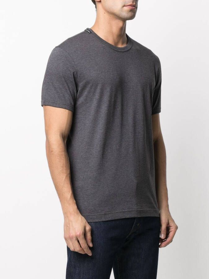 Dolce & Gabbana T-shirt met logopatch Grijs