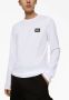 Dolce & Gabbana T-shirt met lange mouwen en logo label Wit - Thumbnail 4