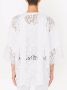 Dolce & Gabbana T-shirt met veterdetail Wit - Thumbnail 4