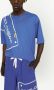 Dolce & Gabbana T-shirt met logoprint Blauw - Thumbnail 5