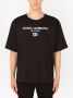 Dolce & Gabbana Katoenen T-shirt met geborduurd logo Zwart - Thumbnail 3