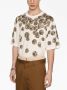 Dolce & Gabbana T-shirt met print Beige - Thumbnail 5