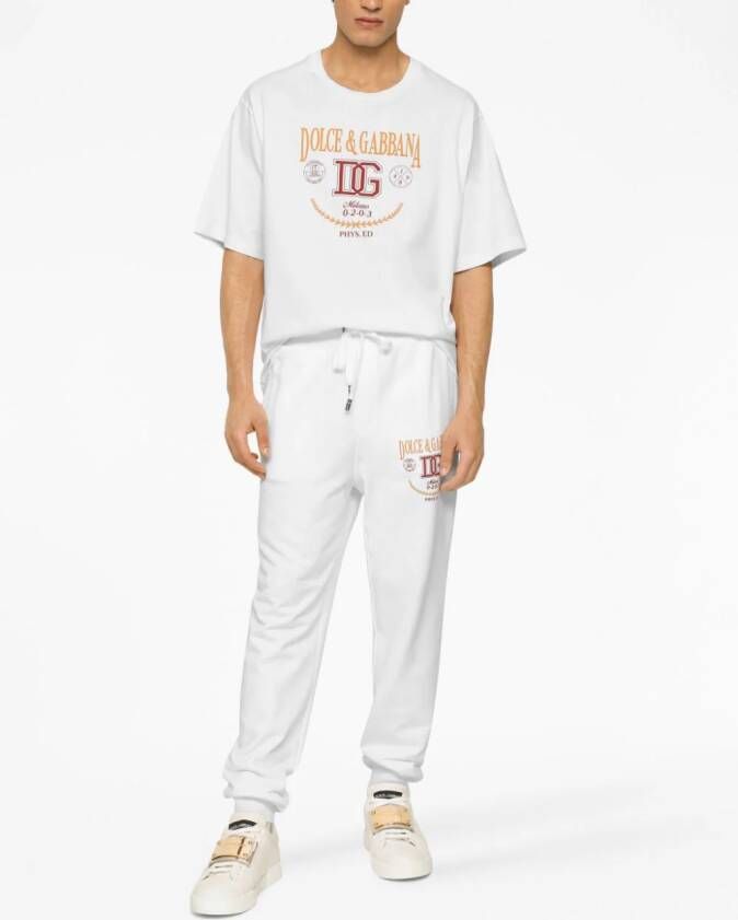 Dolce & Gabbana T-shirt met print Wit