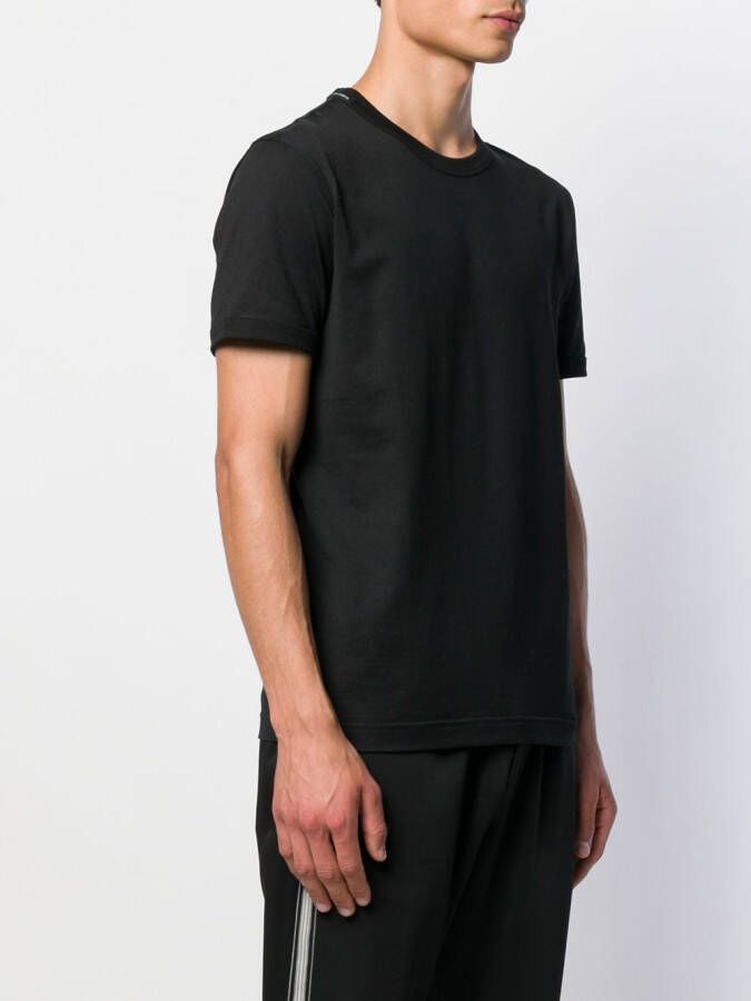 Dolce & Gabbana T-shirt met ronde hals Zwart