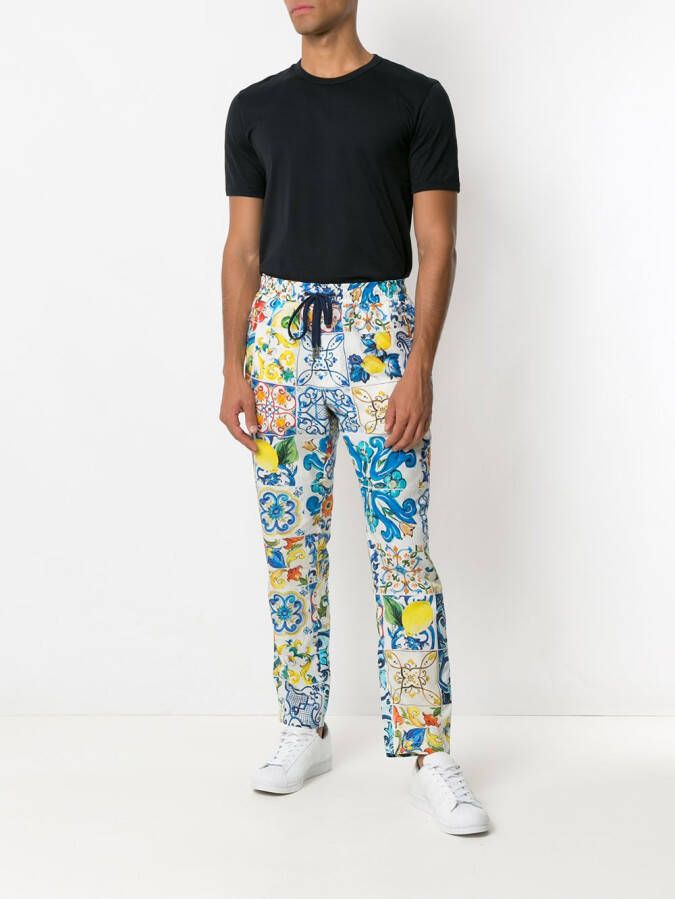 Dolce & Gabbana T-shirt met korte mouwen Blauw
