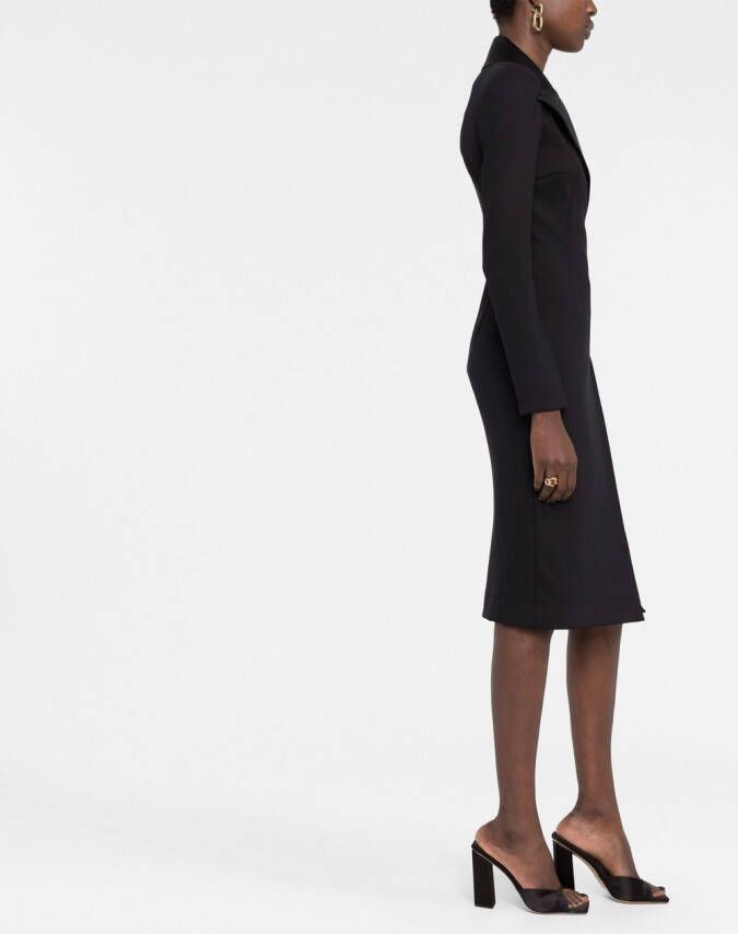 Dolce & Gabbana Jurk met lange mouwen Zwart