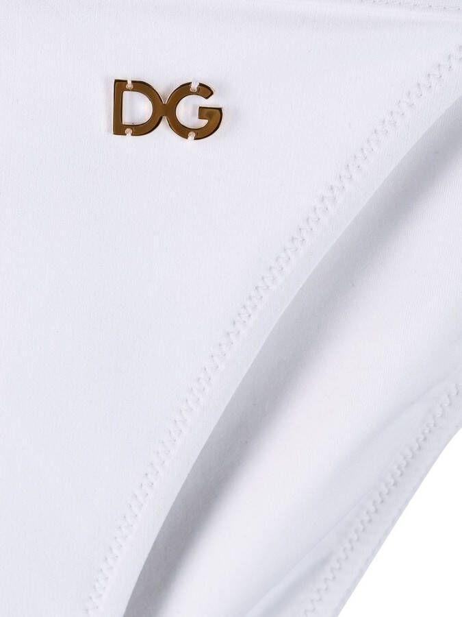 Dolce & Gabbana Tanga bikinibroekje Wit