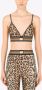 Dolce & Gabbana Bralettetop met luipaardprint Bruin - Thumbnail 3