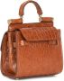 Dolce & Gabbana Mini Sicily 58 shopper Bruin - Thumbnail 3