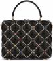 Dolce & Gabbana Dolce Box tas verfraaid met stras en handgreep Zwart - Thumbnail 3