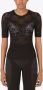 Dolce & Gabbana Trui met logo en kant Zwart - Thumbnail 3