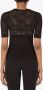 Dolce & Gabbana Trui met logo en kant Zwart - Thumbnail 4