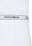 Dolce & Gabbana Tanktop met logo tailleband Wit - Thumbnail 4