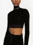 Dolce & Gabbana Cropped top met DG-logo jacquard Zwart - Thumbnail 5