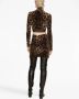 Dolce & Gabbana Top met luipaardprint Bruin - Thumbnail 4