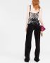 Dolce & Gabbana Chiffon top met zebraprint Zwart - Thumbnail 4