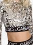 Dolce & Gabbana Top verfraaid met pailletten Zilver - Thumbnail 5