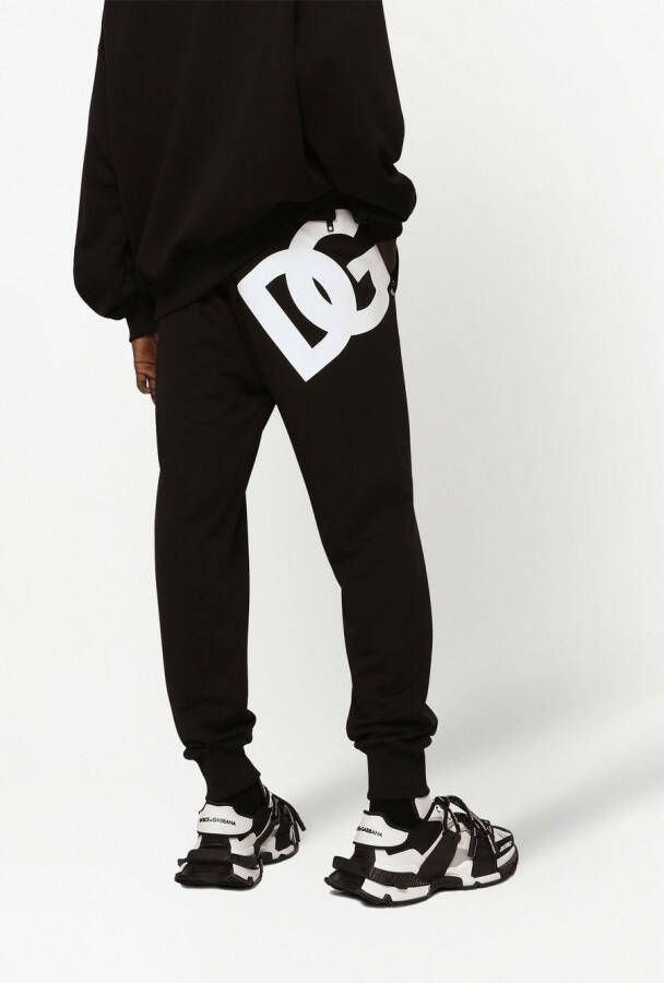 Dolce & Gabbana Trainingsbroek met DG-logo Zwart