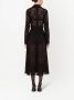 Dolce & Gabbana Trenchcoat met gestrikte taille Zwart - Thumbnail 4