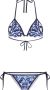 Dolce & Gabbana Triangel bikini Blauw - Thumbnail 4