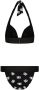 Dolce & Gabbana Triangel bikini Zwart - Thumbnail 3