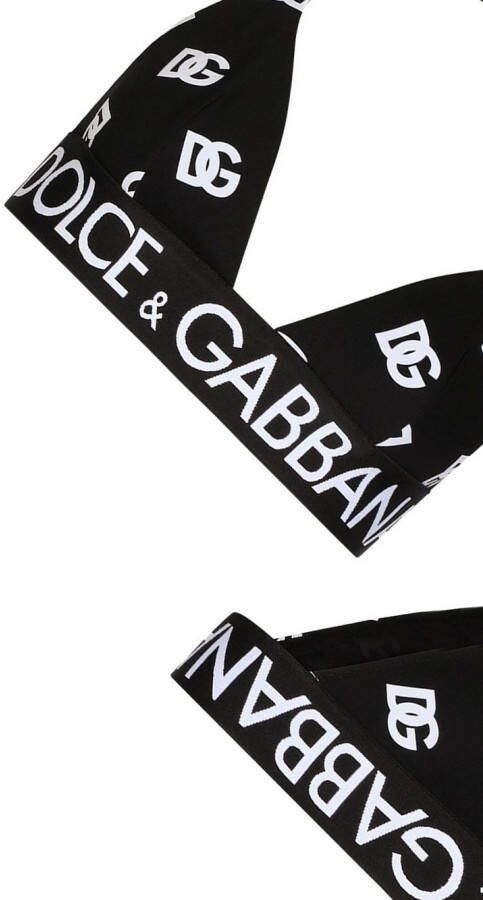 Dolce & Gabbana Triangel bikini Zwart