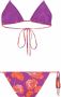 Dolce & Gabbana Triangel bikini Paars - Thumbnail 5