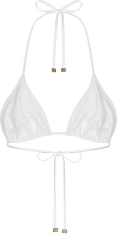 Dolce & Gabbana Triangel bikinitop Wit