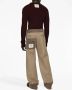 Dolce & Gabbana Trui met logopatch Bruin - Thumbnail 4