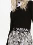 Dolce & Gabbana Trui van kasjmier-zijde met DG-logo Zwart - Thumbnail 5