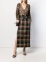Dolce & Gabbana Trui met luipaardprint dames scheerwol 42 Bruin - Thumbnail 2