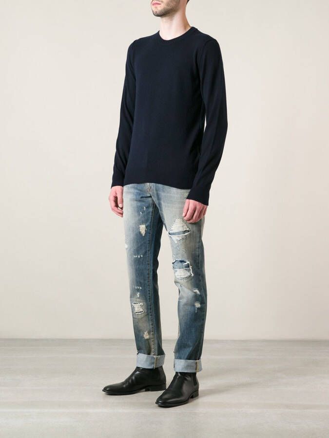 Dolce & Gabbana Kasjmier trui Blauw