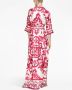 Dolce & Gabbana Tuniek met Majolica-print Roze - Thumbnail 4