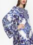 Dolce & Gabbana Zijden tuniek met print Blauw - Thumbnail 5