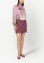 Dolce & Gabbana Tweed mini-rok Roze - Thumbnail 3