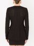 Dolce & Gabbana Tweed jack met enkele rij knopen Zwart - Thumbnail 4