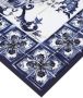 Dolce & Gabbana Twill sjaal met Majolica-print Blauw - Thumbnail 3