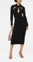 Dolce & Gabbana Uitgesneden jurk Zwart - Thumbnail 2
