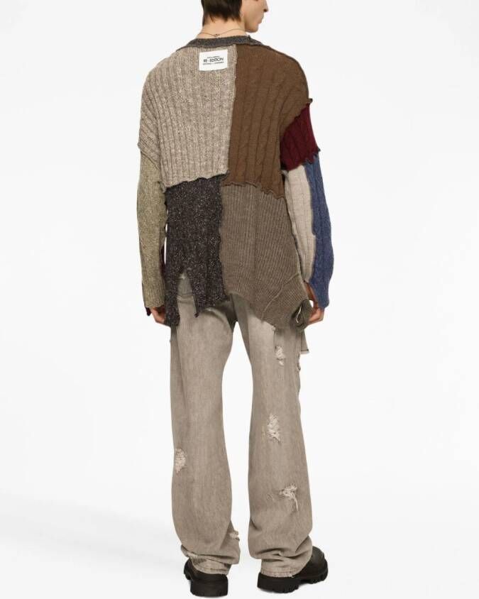 Dolce & Gabbana Vest met patchwork Beige
