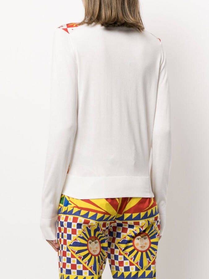 Dolce & Gabbana Vest met print Rood