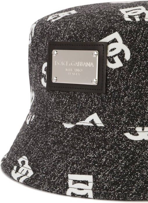 Dolce & Gabbana Vissershoed met logoprint Wit