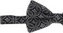 Dolce & Gabbana Vlinderdas met bloemenprint Zwart - Thumbnail 2