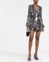 Dolce & Gabbana Wikkeljurk met pailletten Zwart - Thumbnail 2