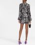 Dolce & Gabbana Wikkeljurk met pailletten Zwart - Thumbnail 4