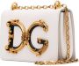 Dolce & Gabbana witte Barok schouder tas met logo - Thumbnail 4
